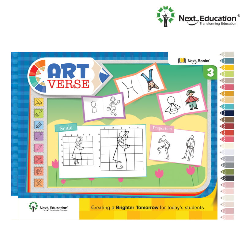Artverse Level 3 Book with Craft material Artverse Level 3 Book with Craft material