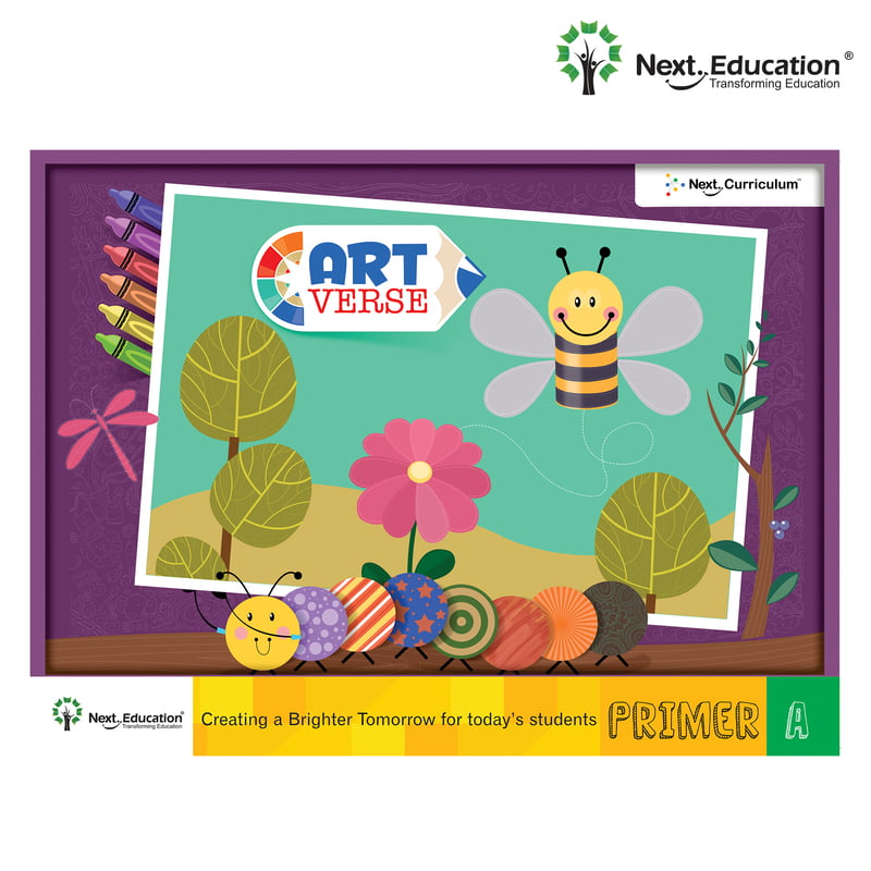 Artverse Art and craft book for Primer A - LKG Artverse Art and craft book for Primer A - LKG