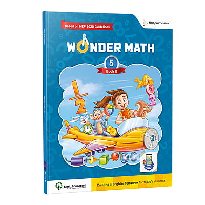Wonder Math WorkBook for - Secondary School CBSE 5th class / Level 5 Book B New Education Policy (NEP) Edition Wonder Math WorkBook for - Secondary School CBSE 5th class / Level 5 Book B New Education Policy (NEP) Edition