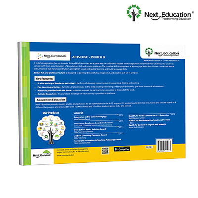 Artverse Art and craft book for Primer B - UKG Artverse Art and craft book for Primer B - UKG