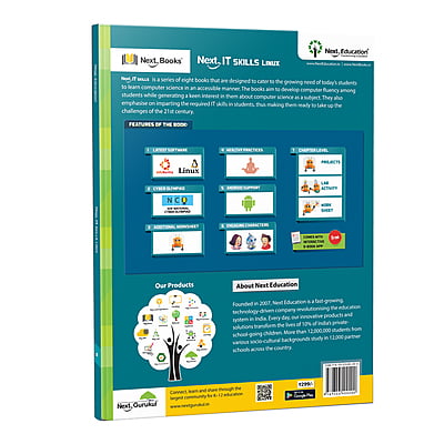 Next IT Skills Linux Computer Science Textbook for CBSE for - Secondary School Level 8 / Class 8 Next IT Skills Linux Computer Science Textbook for CBSE for - Secondary School Level 8 / Class 8