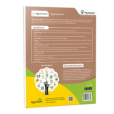 Next Social Studies Book for CBSE book for class 4 / Level 4 New Education Policy (NEP) Edition - Secondary School Next Social Studies Book for CBSE book for class 4 / Level 4 New Education Policy (NEP) Edition - Secondary School