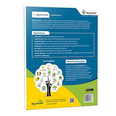 Wonder Math TextBook for - Secondary School CBSE 1st class / Level 1 Book A New Education Policy (NEP) Edition Wonder Math TextBook for - Secondary School CBSE 1st class / Level 1 Book A New Education Policy (NEP) Edition