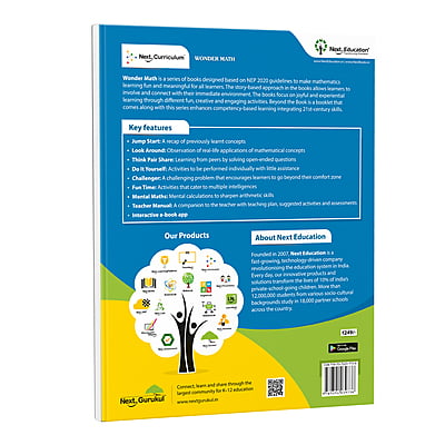 Wonder Math WorkBook for - Secondary School CBSE 2nd class / Level 2 Book B New Education Policy (NEP) Edition Wonder Math WorkBook for - Secondary School CBSE 2nd class / Level 2 Book B New Education Policy (NEP) Edition