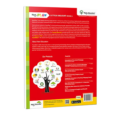 NextTots - Letter Delight - Primer - Book A | Letter delight book A for Nursery by Next Education NextTots - Letter Delight - Primer - Book A | Letter delight book A for Nursery by Next Education