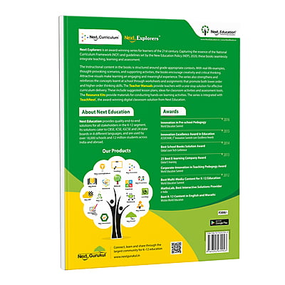 Next Explorers Environmental Studies (EVS) TextBook for - Secondary School CBSE Class 2 / Level 2 - Book A New Education Policy (NEP) Edition - Next Education Next Explorers Environmental Studies (EVS) TextBook for - Secondary School CBSE Class 2 / Level 2 - Book A New Education Policy (NEP) Edition - Next Education
