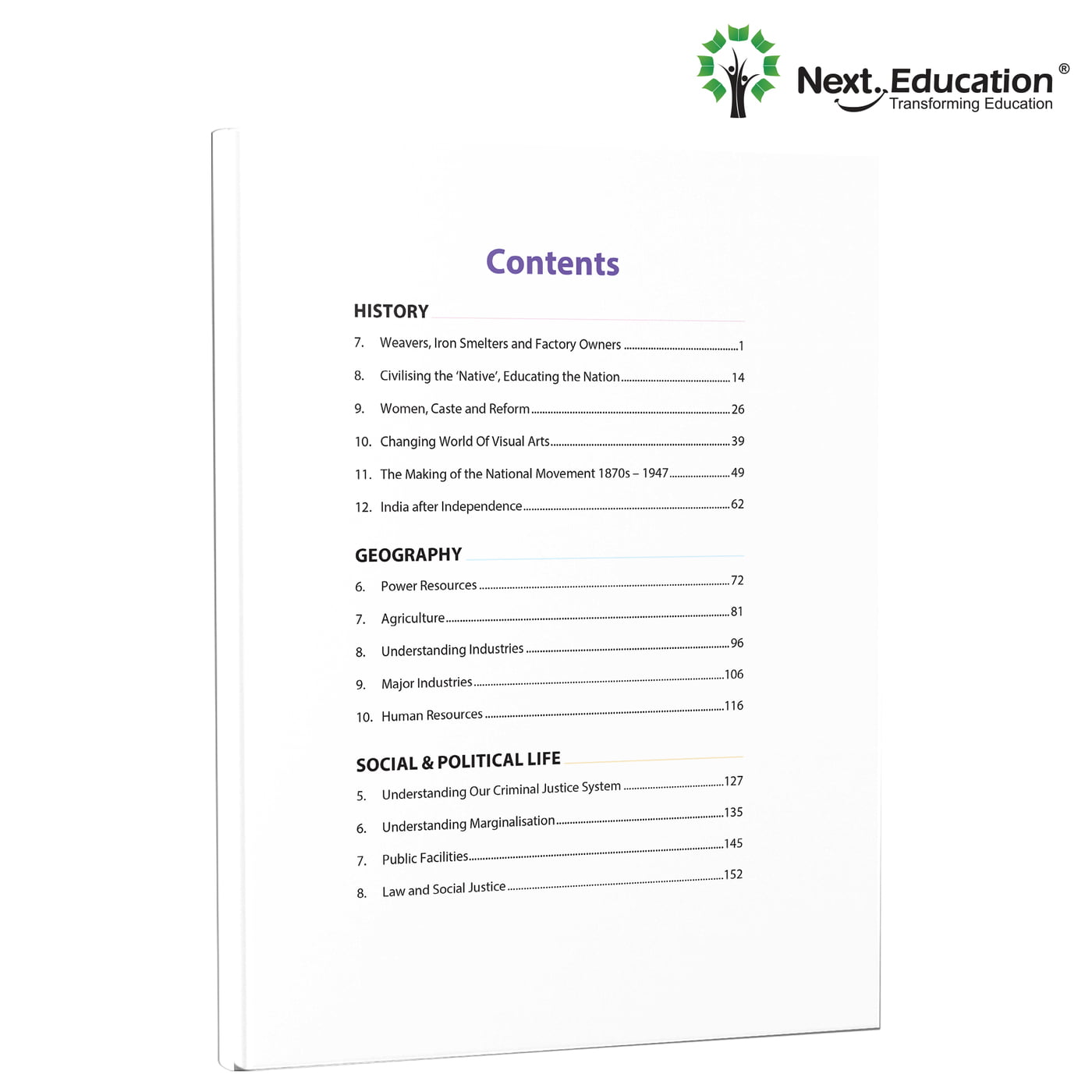 Next Social Science_Level-8_Book-B Next Social Science_Level-8_Book-B