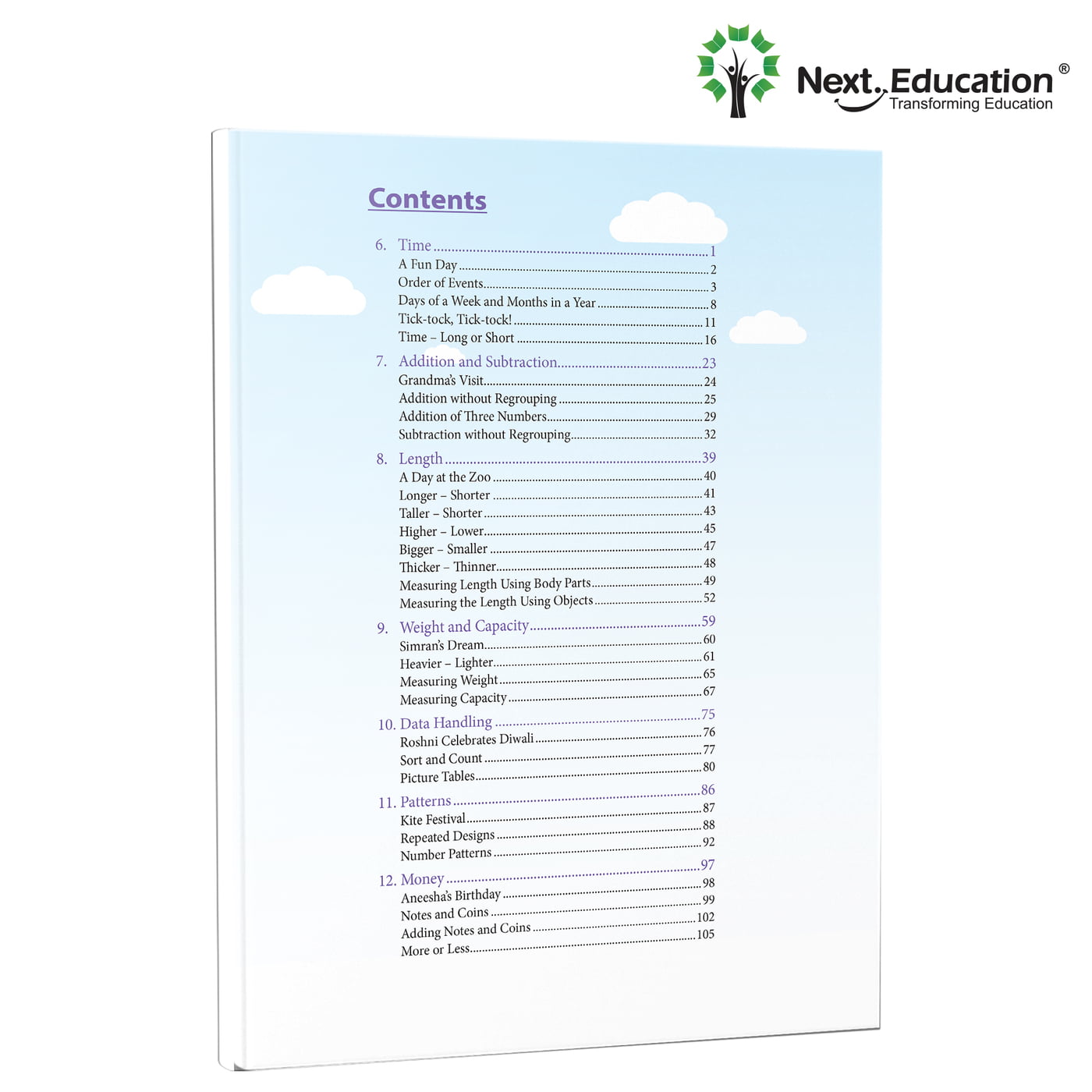 Wonder Math - Level 1 - Book B - NEP Edition Wonder Math - Level 1 - Book B - NEP Edition