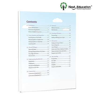 Next Maths ICSE book for 1st class / Level 1 Book B - Secondary School Next Maths ICSE book for 1st class / Level 1 Book B - Secondary School