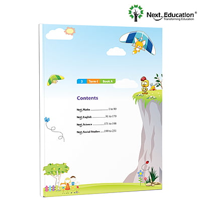 Next Term 1 Book combo Text book with Maths, English and EVS for class 3 / level 3 Book A Next Term 1 Book combo Text book with Maths, English and EVS for class 3 / level 3 Book A