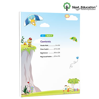 Next Semester class 3 /level 3 combo CBSE Textbook Maths + English + Environmental science Book A Next Semester class 3 /level 3 combo CBSE Textbook Maths + English + Environmental science Book A
