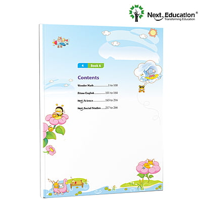 Next Semester class 4 combo CBSE Textbook Maths + English + Environmental science Book A Next Semester class 4 combo CBSE Textbook Maths + English + Environmental science Book A
