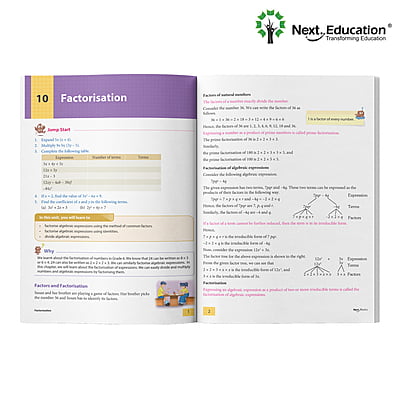 Next Maths ICSE book for 1st class / Level 1 Book B - Secondary School Next Maths ICSE book for 1st class / Level 1 Book B - Secondary School