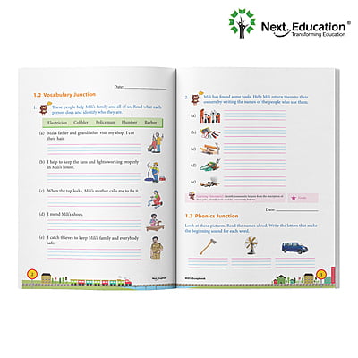 Next English - Secondary School CBSE Work book for class 1 Book C Next English - Secondary School CBSE Work book for class 1 Book C
