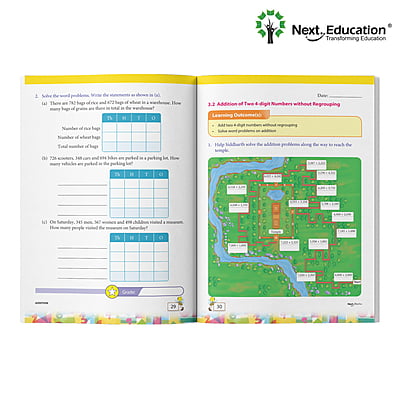 Next Maths - Secondary School CBSE Workbook for class 3 Book C Next Maths - Secondary School CBSE Workbook for class 3 Book C