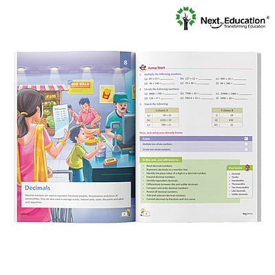 Next Maths CBSEText book for class 6 Book B - Secondary School Next Maths CBSEText book for class 6 Book B - Secondary School