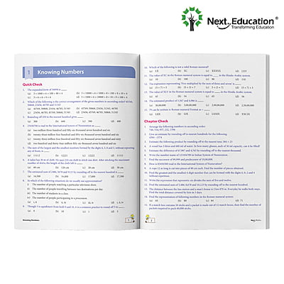 Next Maths CBSE Workbook for class 6 Book C - Secondary School Next Maths CBSE Workbook for class 6 Book C - Secondary School