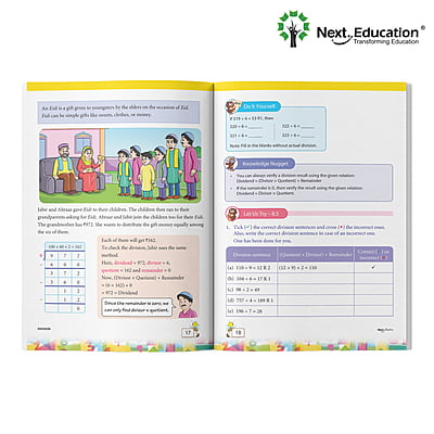 Next Maths - Secondary School CBSEText book for class 3 Book B Next Maths - Secondary School CBSEText book for class 3 Book B