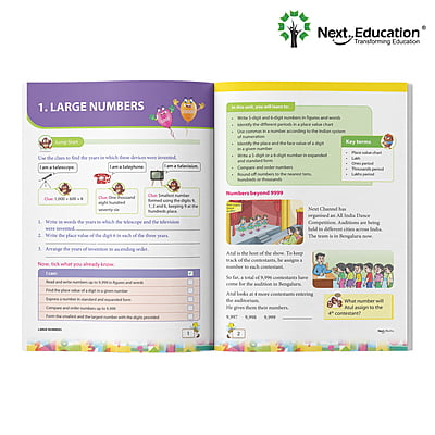Next Maths CBSE Textbook for class 4 Book A - Secondary School Next Maths CBSE Textbook for class 4 Book A - Secondary School