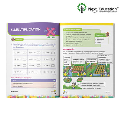 Next Term 2 Book combo Text book with Maths, English and EVS for class 3 / level 3 Book A Next Term 2 Book combo Text book with Maths, English and EVS for class 3 / level 3 Book A