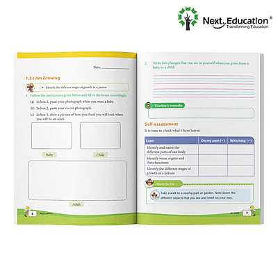 Next Explorers Environmental Studies (EVS) WorkBook for - Secondary School CBSE Class 1 / Level 1 - Book B New Education Policy (NEP) Edition Next Explorers Environmental Studies (EVS) WorkBook for - Secondary School CBSE Class 1 / Level 1 - Book B New Education Policy (NEP) Edition