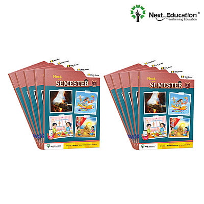 Next Semester class 5 /level 5 books combo of Maths + English + EVS Text book along with Workbook New Education Policy (NEP) Edition Next Semester class 5 /level 5 books combo of Maths + English + EVS Text book along with Workbook New Education Policy (NEP) Edition