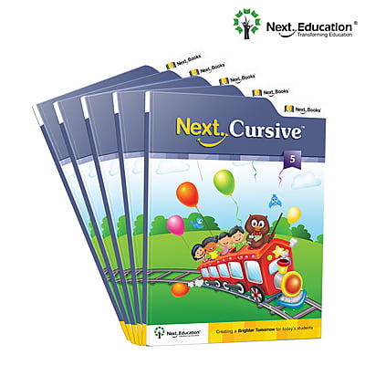 Next English Cursive Writing Practise book for - Secondary School CBSE Class 5 / Level 5 Next English Cursive Writing Practise book for - Secondary School CBSE Class 5 / Level 5