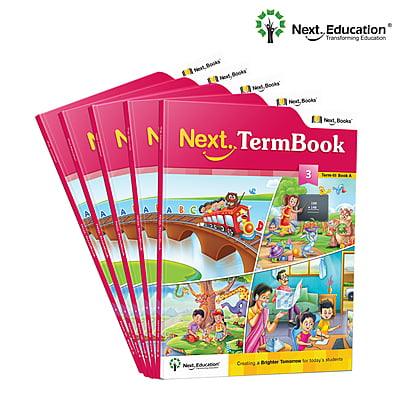 Next Term 3 Book combo Text book with Maths, English and EVS for class 3 / level 3 Book A Next Term 3 Book combo Text book with Maths, English and EVS for class 3 / level 3 Book A