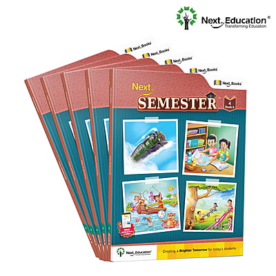 Next Semester class 4 combo CBSE Textbook Maths + English + Environmental science Book A Next Semester class 4 combo CBSE Textbook Maths + English + Environmental science Book A