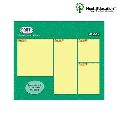 Artverse Level 3 /class 3 Book with Craft material Artverse Level 3 /class 3 Book with Craft material