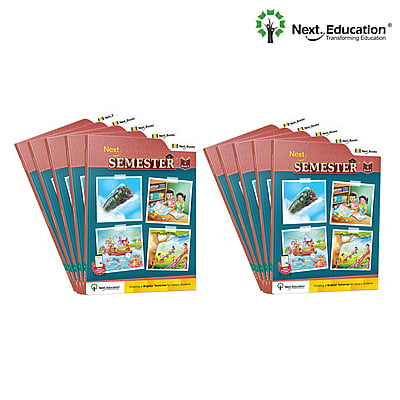 Next Semester class 4 /level 4 books combo of Maths + English + EVS Text book along with Workbook New Education Policy (NEP) Edition Next Semester class 4 /level 4 books combo of Maths + English + EVS Text book along with Workbook New Education Policy (NEP) Edition