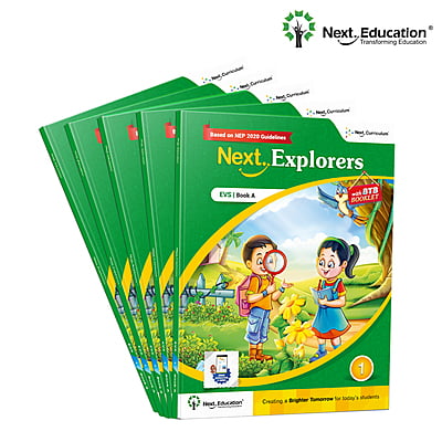 Next Explorers Environmental Studies (EVS) TextBook for - Secondary School CBSE Class 1 / Level 1 - Book A New Education Policy (NEP) Edition Next Explorers Environmental Studies (EVS) TextBook for - Secondary School CBSE Class 1 / Level 1 - Book A New Education Policy (NEP) Edition