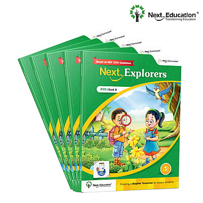 Next Explorers Environmental Studies (EVS) WorkBook for - Secondary School CBSE Class 1 / Level 1 - Book B New Education Policy (NEP) Edition Next Explorers Environmental Studies (EVS) WorkBook for - Secondary School CBSE Class 1 / Level 1 - Book B New Education Policy (NEP) Edition