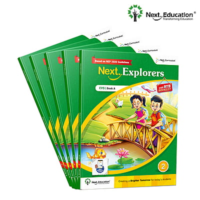 Next Explorers Environmental Studies (EVS) TextBook for - Secondary School CBSE Class 2 / Level 2 - Book A New Education Policy (NEP) Edition - Next Education Next Explorers Environmental Studies (EVS) TextBook for - Secondary School CBSE Class 2 / Level 2 - Book A New Education Policy (NEP) Edition - Next Education