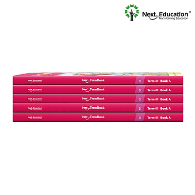 Next Term 3 Book combo Text book with Maths, English and EVS for class 3 / level 3 Book A Next Term 3 Book combo Text book with Maths, English and EVS for class 3 / level 3 Book A