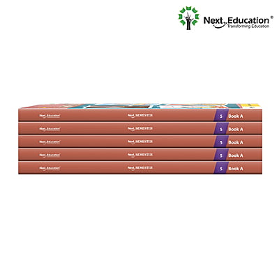 Next Semester class 5 combo CBSE Textbook Maths + English + Environmental science Book A Next Semester class 5 combo CBSE Textbook Maths + English + Environmental science Book A