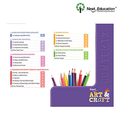 Art & Craft book for - Secondary School kids Class 5 / Level 5 (A + B) Art & Craft book for - Secondary School kids Class 5 / Level 5 (A + B)