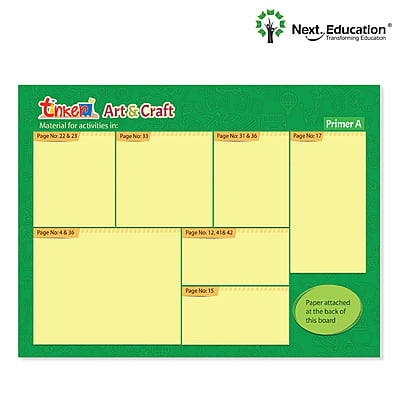 Tinker Art and Craft - Primer A craft items with material board and assessment portfolio Tinker Art and Craft - Primer A craft items with material board and assessment portfolio